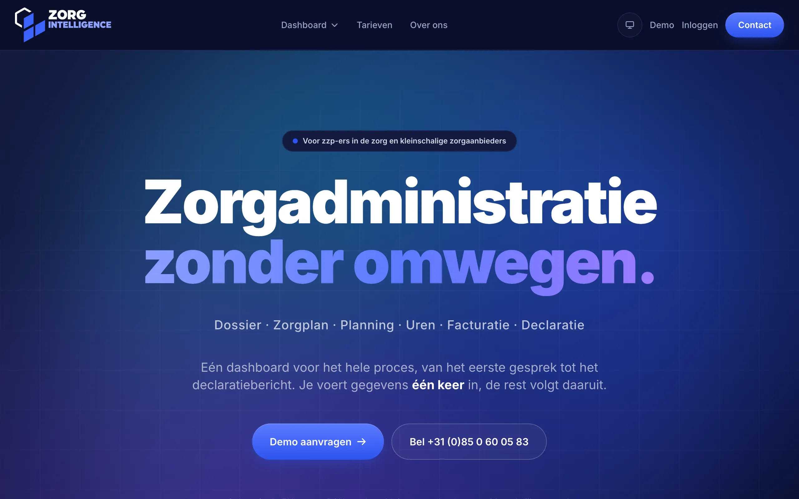 Zorg Intelligence preview